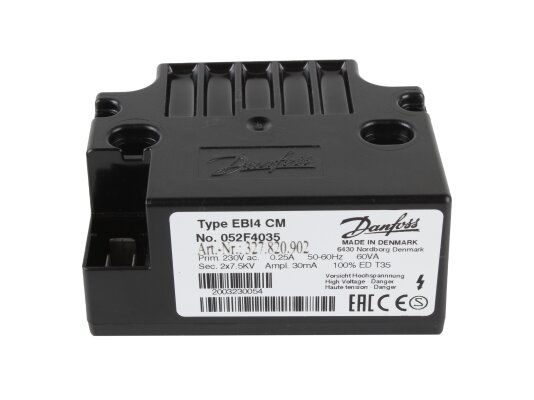 Danfoss EBI4 CM 052F4035 ignition transformer
